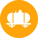 Free Oil Truck Delivery Icon