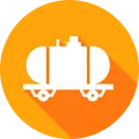 Free Oil Truck Delivery Icon