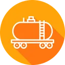 Free Oil Truck Delivery Icon