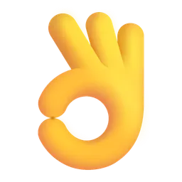 Free Ok Emoji Icon