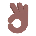Free Hand Flat Medium Dark Icon