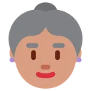 Free Old Woman Medium Icon