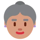 Free Old Woman Medium Icon