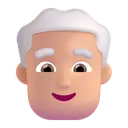 Free White Hair Color Icon