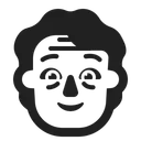 Free Person High Contrast Icon
