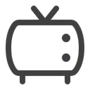Free Old Television Television Tv Icon