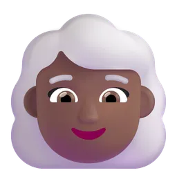 Free Old woman Emoji Icon