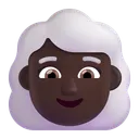 Free White Hair Color Icon