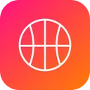 Free Olympic Game Basketball Icon