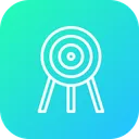 Free Olympic Game Archery Icon