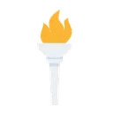 Free Olympic Torch Fire Icon