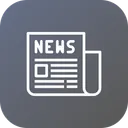 Free Olympic Newspaper Newsletter Icon