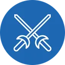 Free Olympics Game Fencing Icon