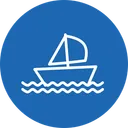 Free Olympics Game Sailing Icon