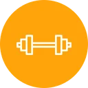 Free Olympics Game Weightlifting Icon