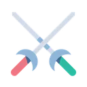 Free Olympics Game Fencing Icon