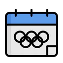 Free Olympics Schedule Icon
