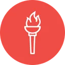 Free Olympia Fackel Feuer Symbol