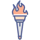 Free Fackel Flamme Sport Icon