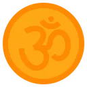 Free Om Aufkleber Rangoli Symbol