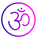 Free Om Sticker Rangoli Icon