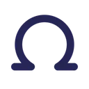 Free Omega Greek Symbol Icon