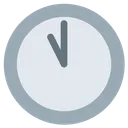 Free Once Reloj Reloj Icon