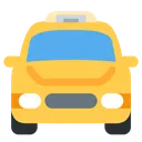 Free Oncoming Taxi Car Icon