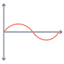 Free Onda Sinusoidal Linea Icono