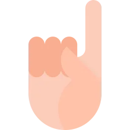 Free One Finger Gesture  Icon