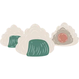 Free Onigiri Icon Download in Flat Style Free Onigiri Icon Download in Flat Style