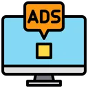 Free Television Ads Advertisment Icon