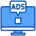 Free Television Ads Advertisment Icon