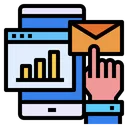 Free Website Graph Mail Icon
