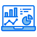 Free Web Data Laptop Icon