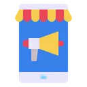Free Mobile Shop Screen Icon