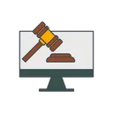 Free Online Auction Icon