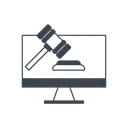 Free Online Auction Icon