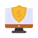 Free Online Banking Security  Icon