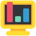 Free Online Bar Chart  Icon