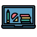 Free Online Bildung Laptop Computer Icon