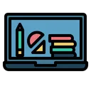 Free Online Bildung Laptop Computer Symbol