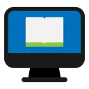 Free Book Education Online Learning Icon