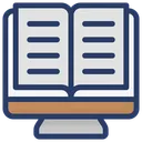 Free Online Book E Book Open Book Icon