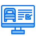 Free Monitor Screen Bed Icon