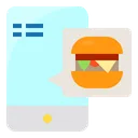 Free Online Burger Order  Icon