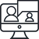 Free Online Businesse Online Communication Cconversation Icon