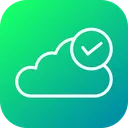 Free Online Cloud Data Icon