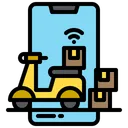 Free Online Delivery  Icon