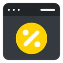 Free Online Discount  Icon